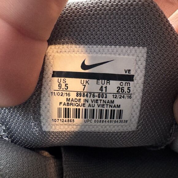 Nike Womens Flex 2017 RN 898476-003 Gray Running Shoes Sneakers Size 9.5 - Picture 8 of 8